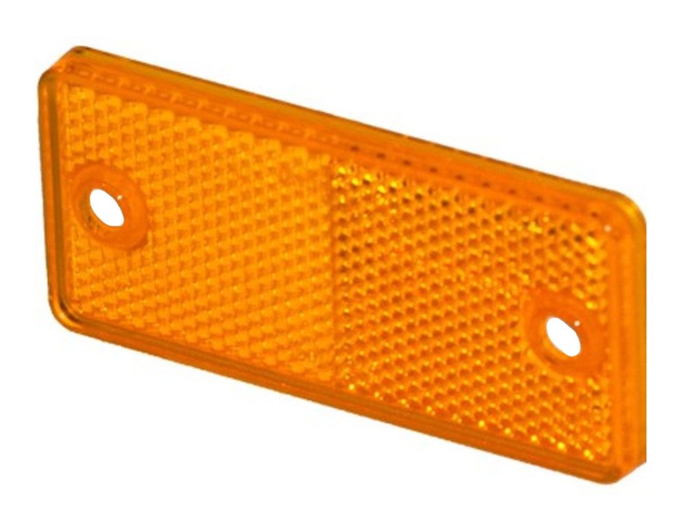 Catadioptre jaune 90 x 40mm