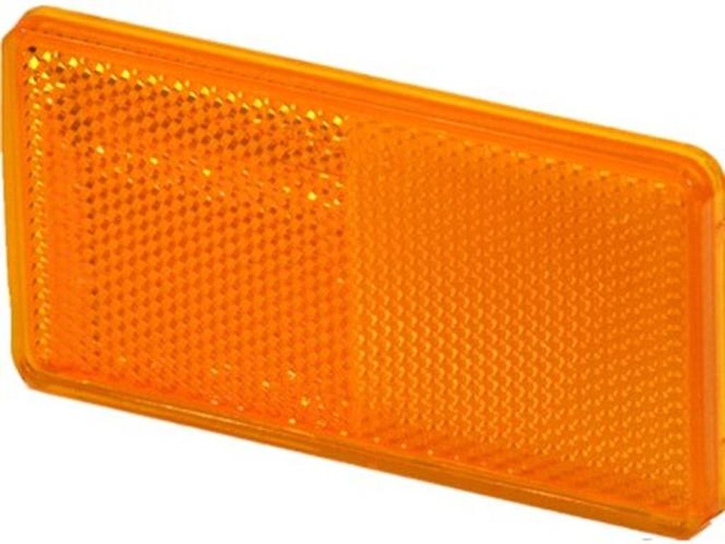 [521.82] Catadioptre jaune 105 x 55mm