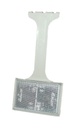 Rückstrahler weiss 85 x 50mm