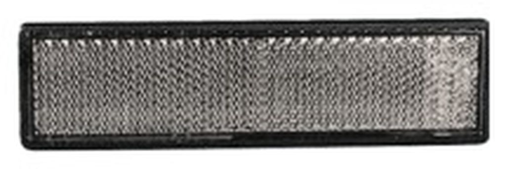Rückstrahler weiss 122 x 32.5mm