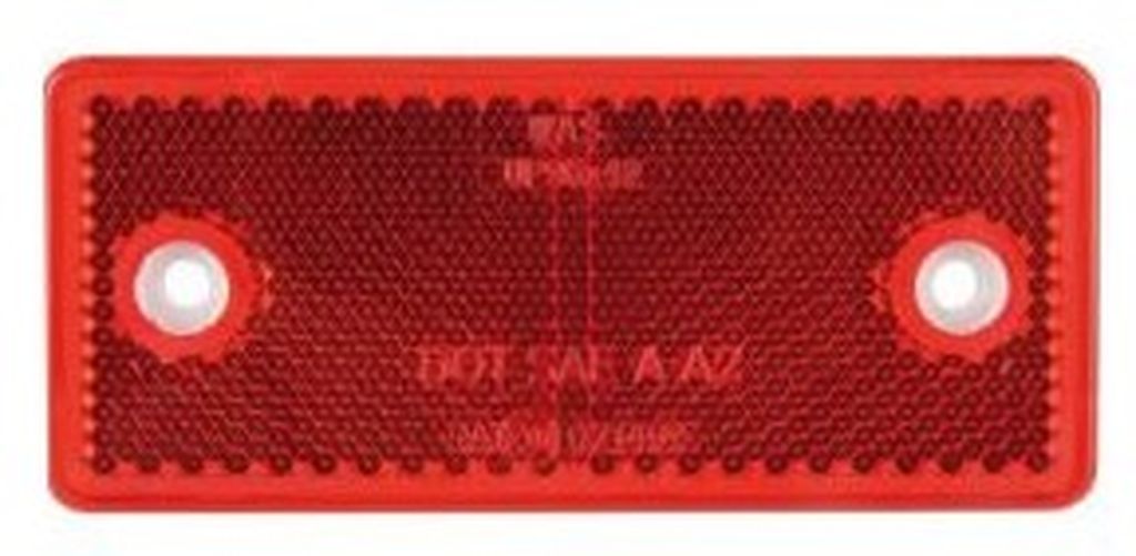 Rückstrahler rot 89 x 40mm
