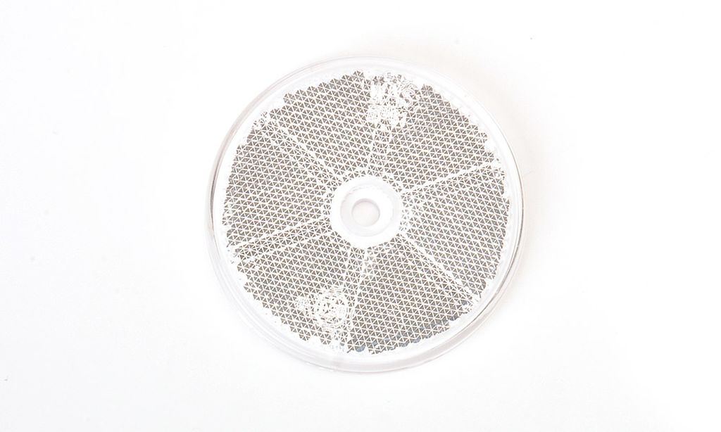 Rückstrahler Ø 60 mm weiss  (30.0003.020)