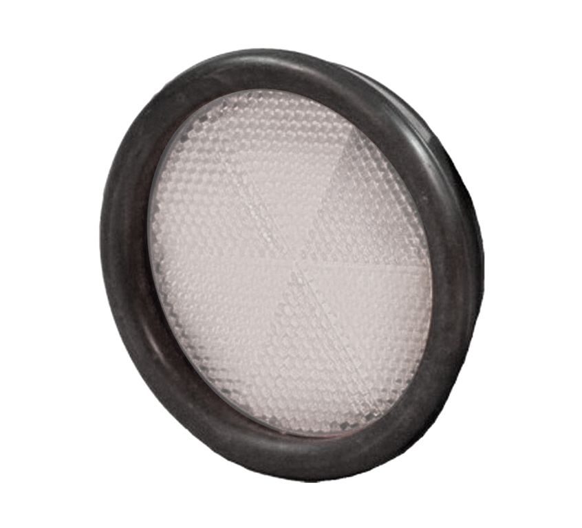 Rückstrahler Ø 80 mm weiss