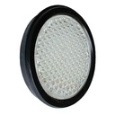 Rückstrahler Ø 80 mm weiss,  RMG 08