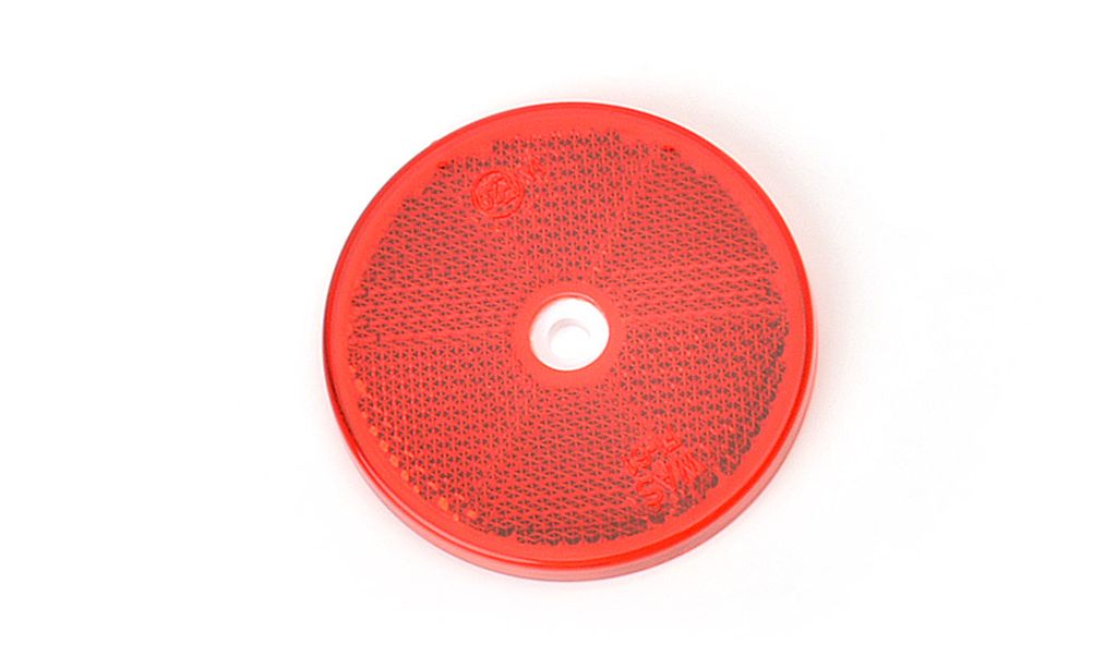 [014000415] Catadioptre rouge rond