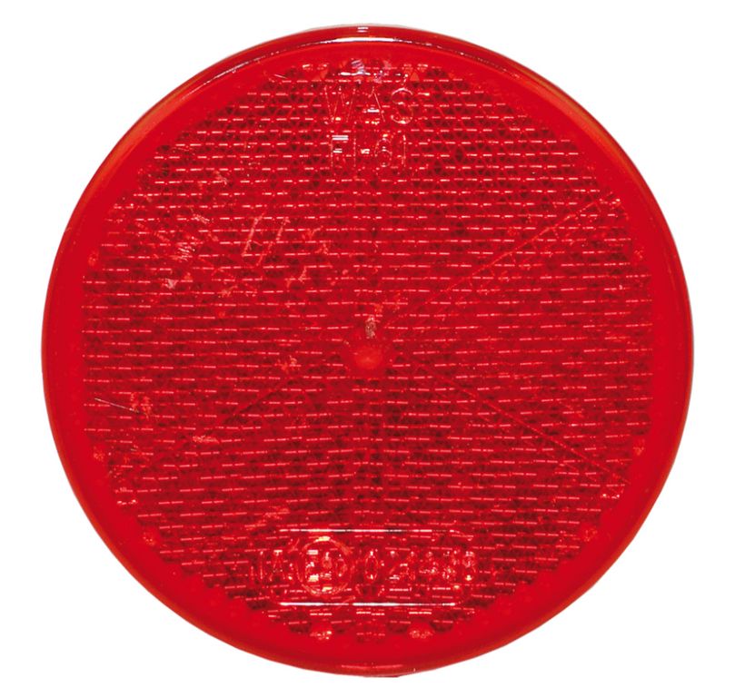 [26.101.102] Rückstrahler Ø 60 mm rot