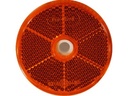 Catadioptre rouge Ø 60 mm