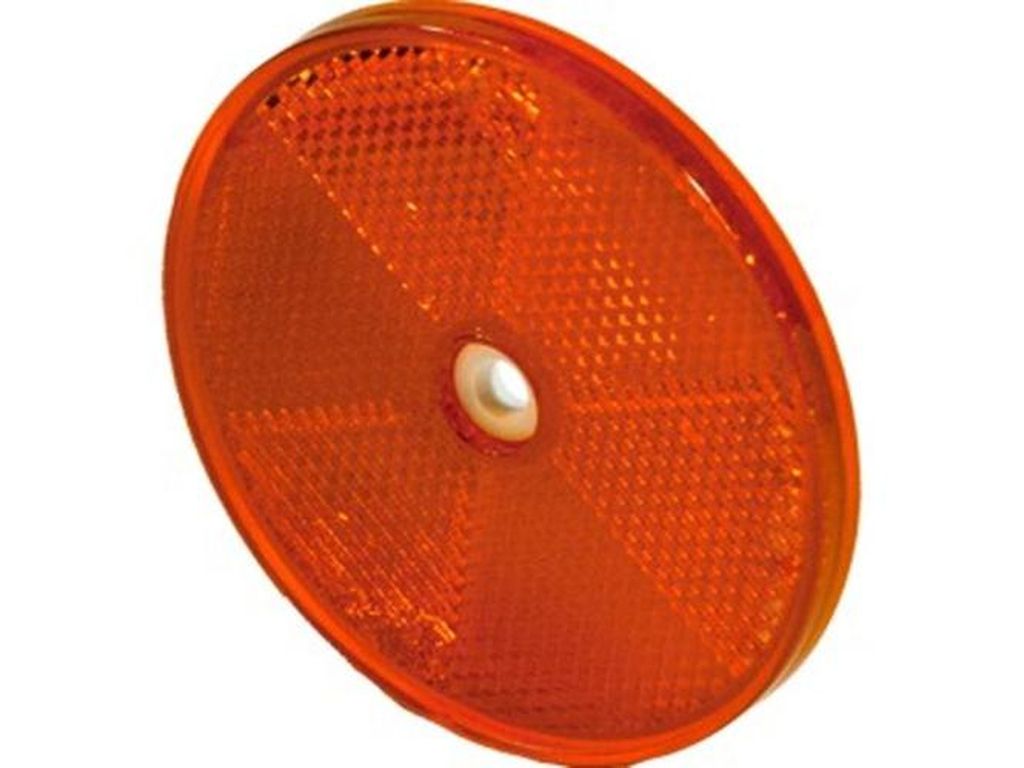 [30.0011.000] Catadioptre rouge Ø 80 mm