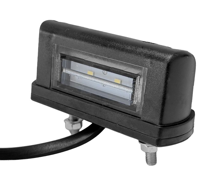 [01452442] Éclairage LED pour plaque d'immatriculation Fristom FT-016 12/24 V