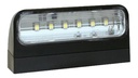LED feux de plaque d’immat. Aspöck Regpoint II  12/24V