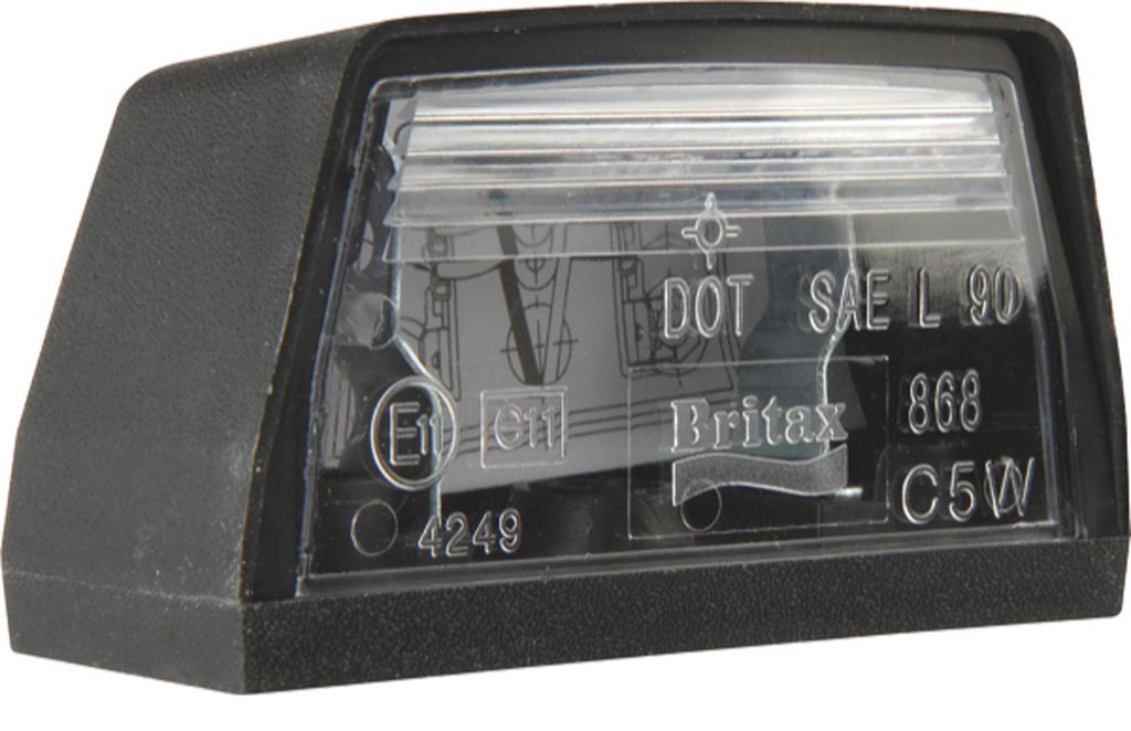 Feux de plaque d’immatriculation Britax