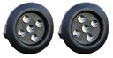Jeu de feux encastrés LED Ø 30 x 17.5 mm, 12V