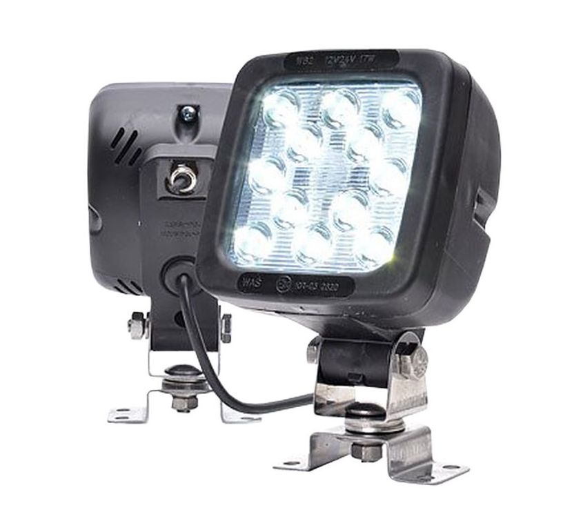 LED Arbeitsscheinw. 100x100x77, 12-24V WAS