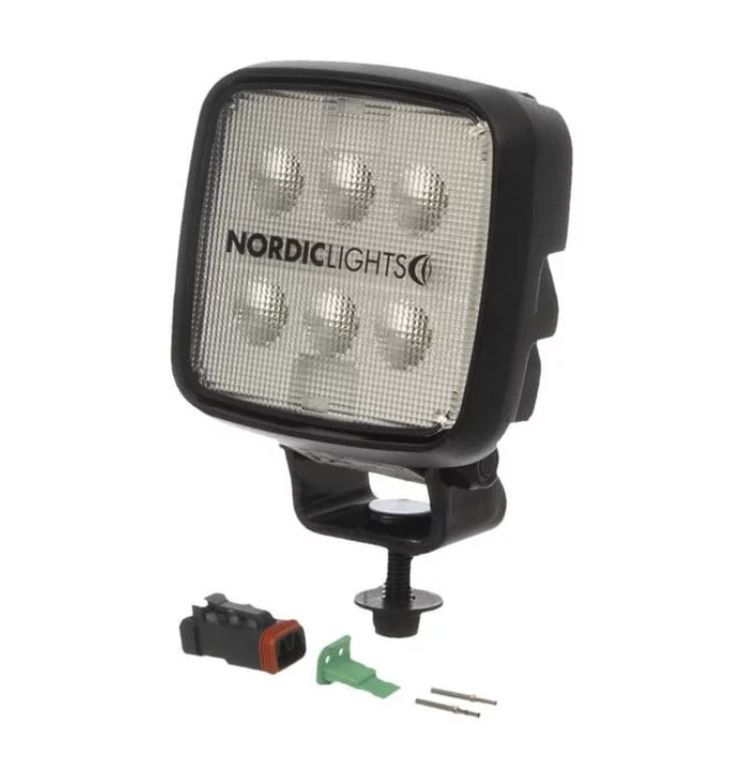 [988201B] LED Arbeitsscheinw. 99x92x33 !!  12-24V Nordic-L.