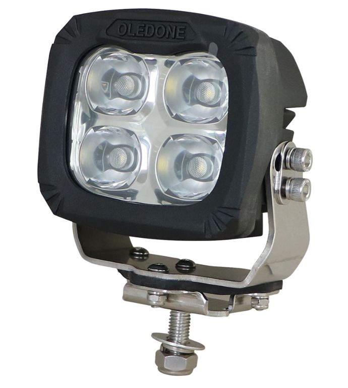 [WDSA040] Lampe de travail LED chauffante, 95x95x75, 12/24V 40W
