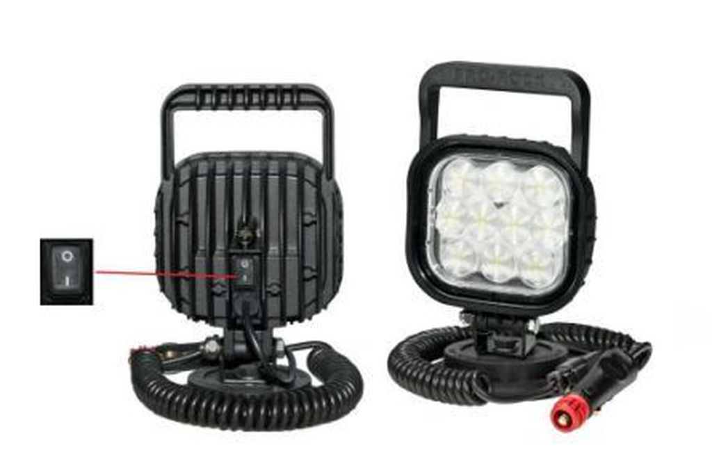 LED Arbeitsscheinw. 125x182x80, 12-36V  PRO-ROCK II