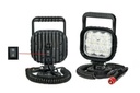 LED Arbeitsscheinw. 125x182x80, 12-36V  PRO-ROCK II