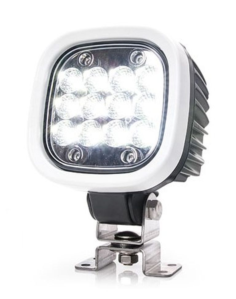 [44.048.1214.LED] LED phare de travail 110x110x85, 12-70V WAS
