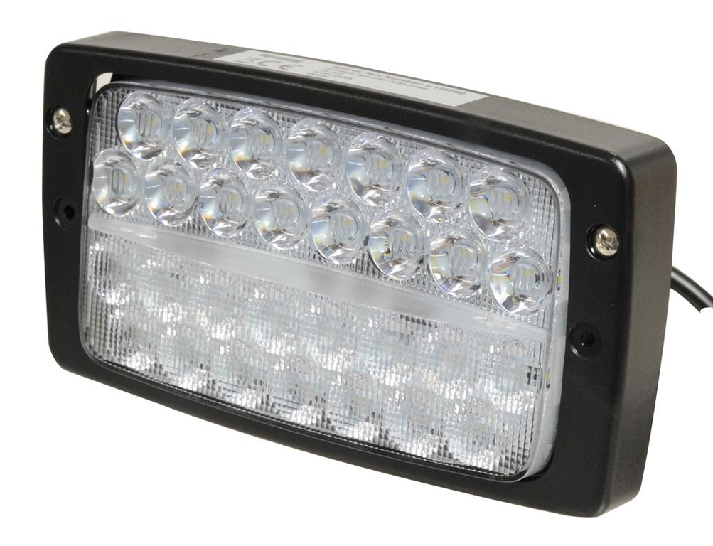 LED Arbeitsscheinw. 182x102x61, 10-30V Einbau
