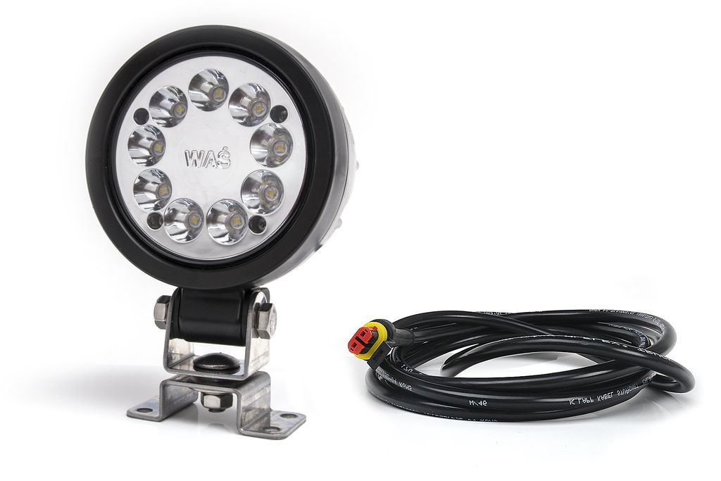 [01451539] LED phares longue portée Ø 108x46 12/24V WAS