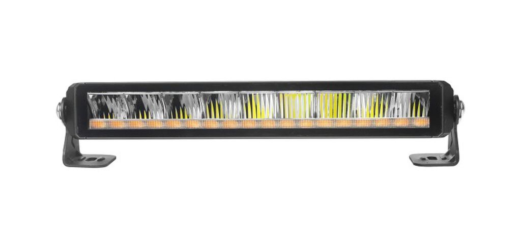 LED Light-Bar, 362x75x65, 12/24V blanc & jaune