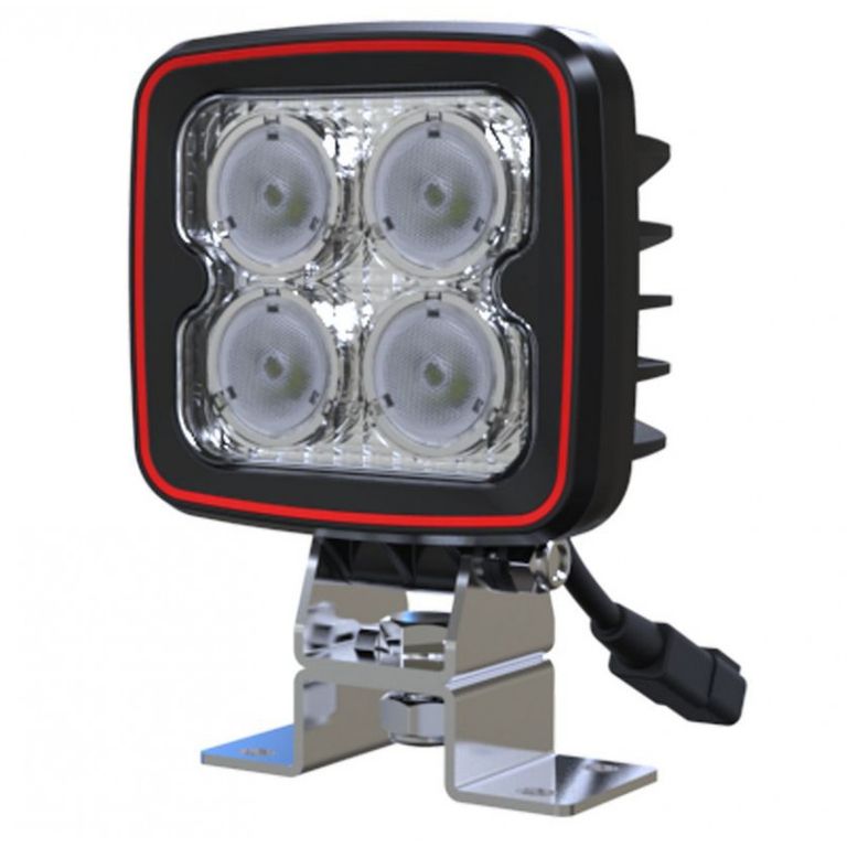 [4S20DT60] LED Arbeits-Rückfahrscheinw. 112x104x37, 9-36V, Weldex