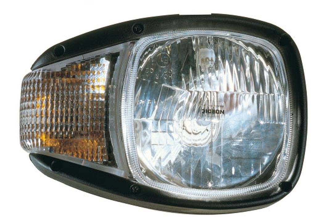 [44.045.502] H4 Scheinwerfer Klarglas rechts mit Blinker