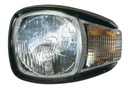 H4 Scheinwerfer links AEBI Klarglas mit Blinker
