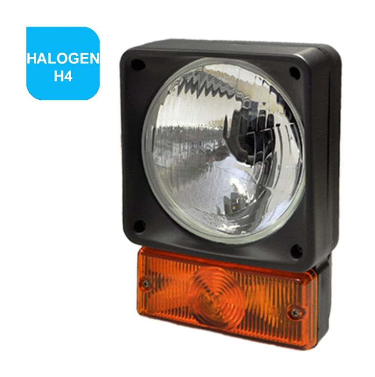Scheinwerfer COBO mit Blinker H4 u. Standlicht T4W
