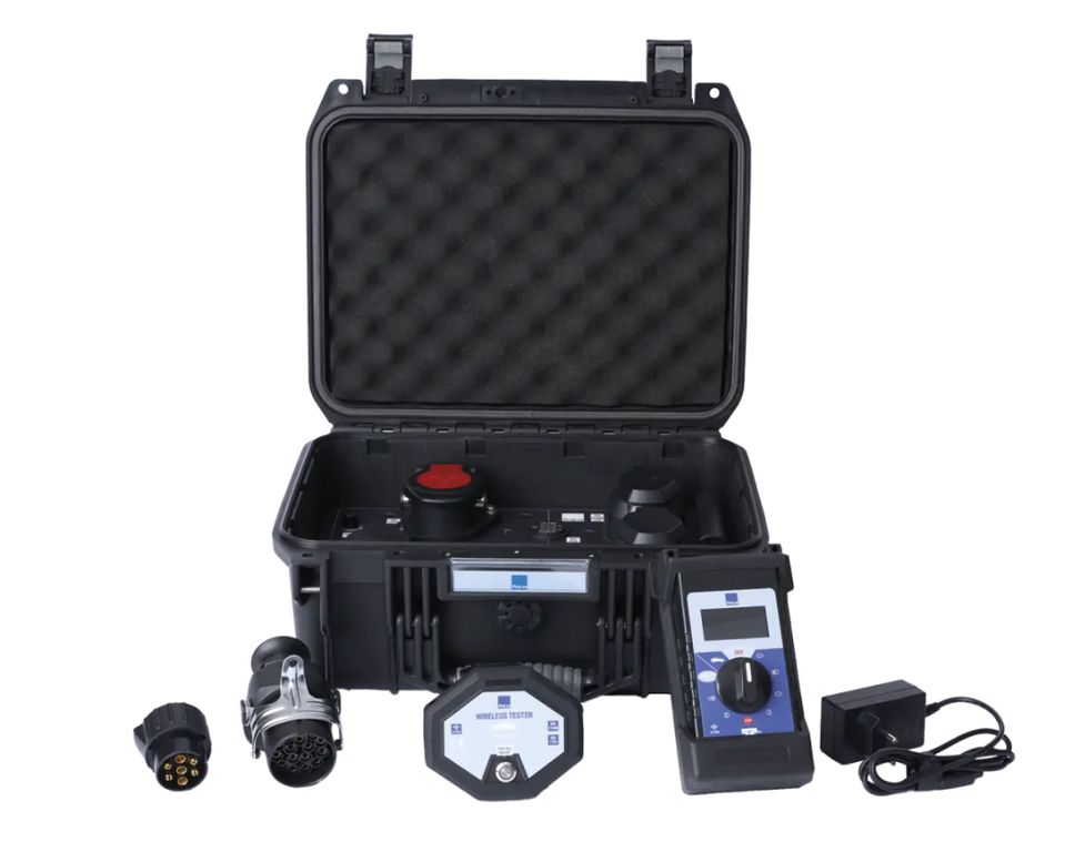 [95102504] Coffret de test 7 + 13 + 15 pôles 12/24V, pour véhicules tracteurs