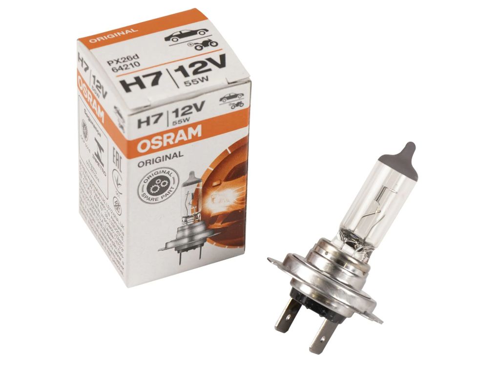 Autolampe OSRAM Glühlampe H7 12V 55Watt  PX26d