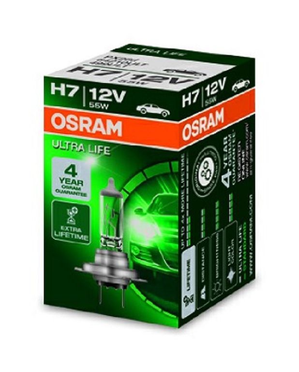 [OS-64210ULT] Lampe voiture OSRAM ampoule H7 12V 55Watt  PX26d