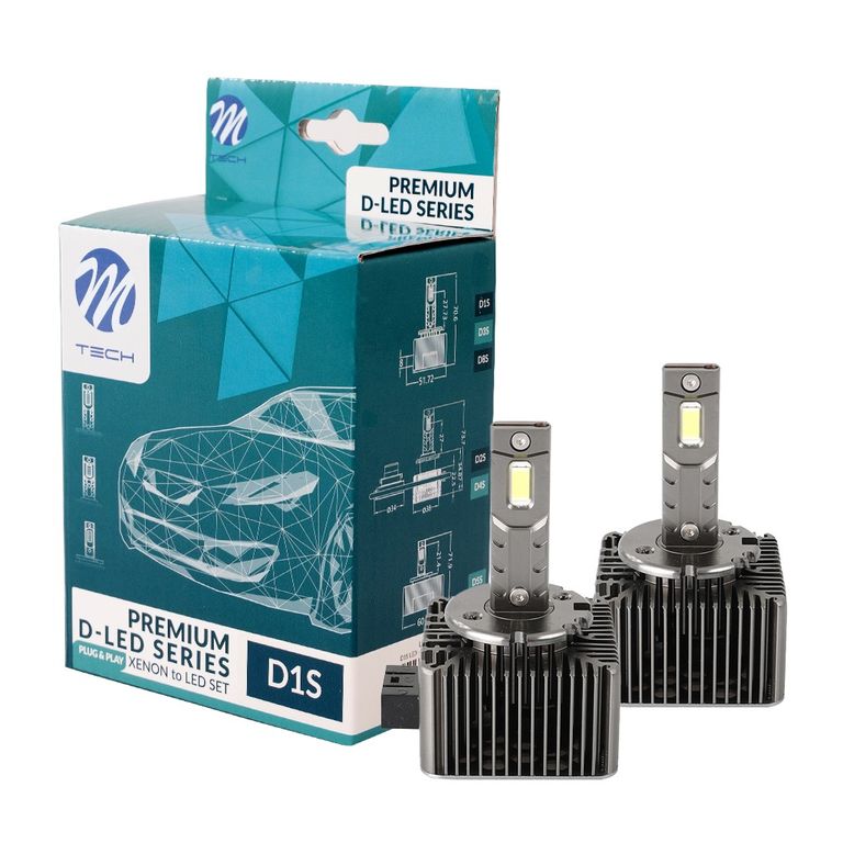 Set LED D1S de 2 pièces