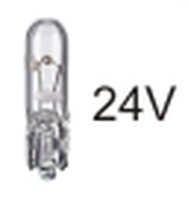 Autolampe OSRAM Glassockell.  24V 1.2Watt  W2X4.6d