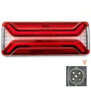 Feu arrière à LED AGRILED Aspöck 12V