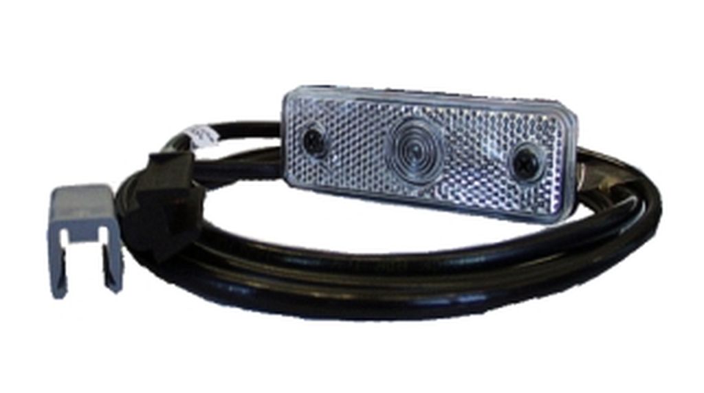 Positionsleuchte Aspöck 24V  weiss  Sidepoint