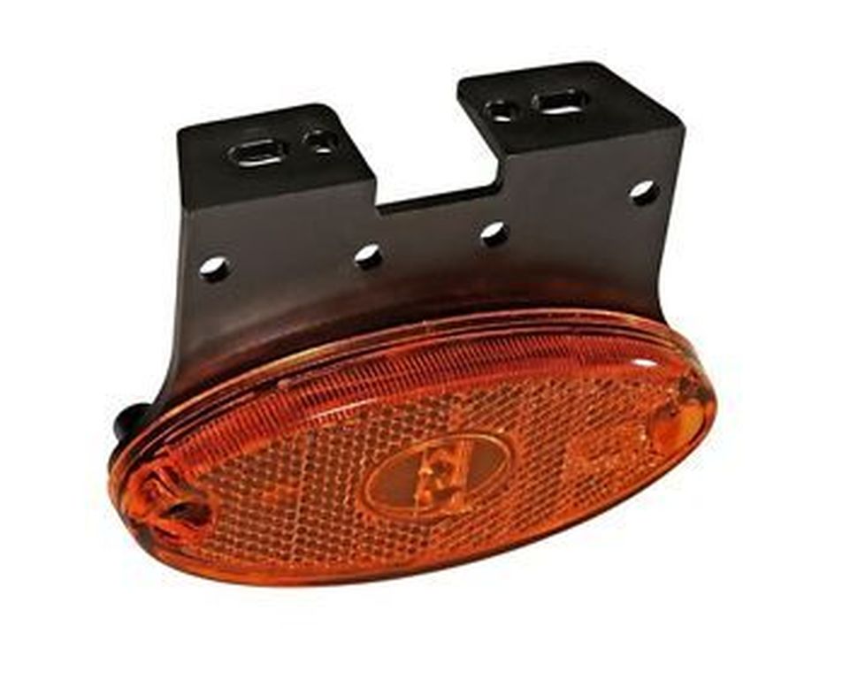 LED feu de signalisation latérale Flatpoint II (4) jaune 24V