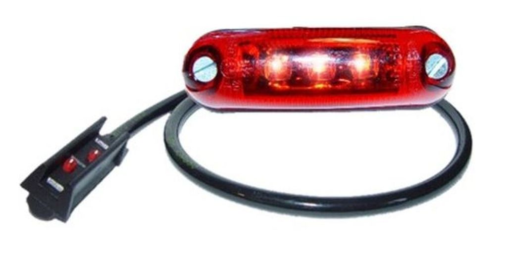 LED feu de gabarit Posipoint rouge 24V