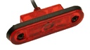 LED Umrissleuchte Posipoint II rot 12/24V
