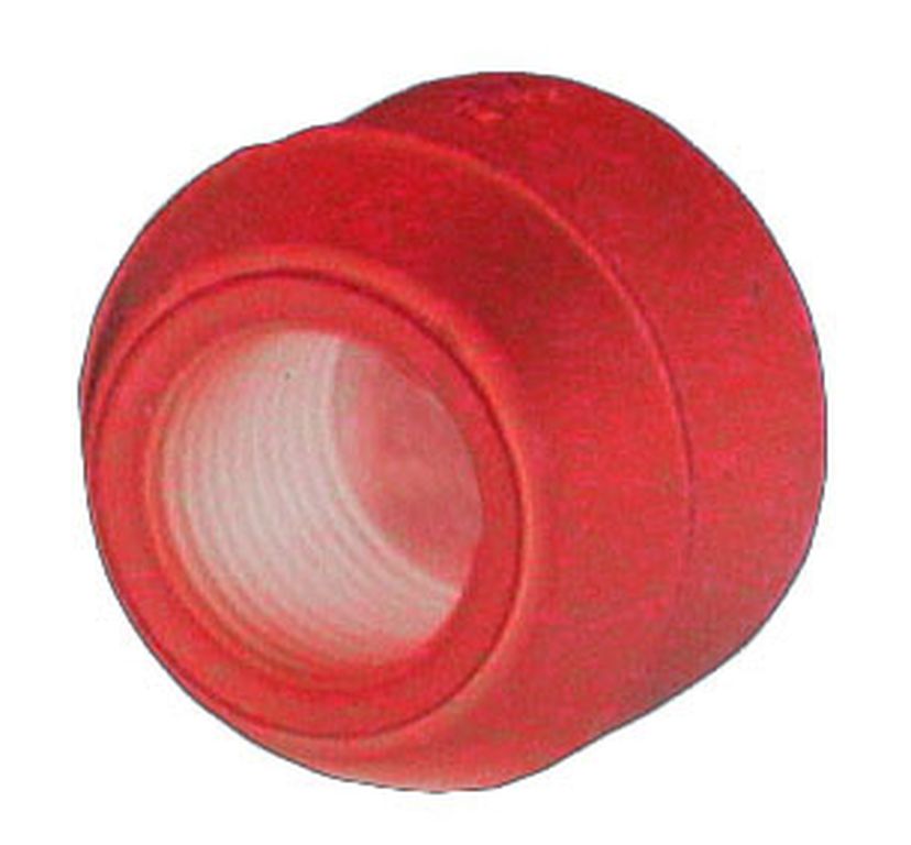 Tülle für Kabel , Farbe rot 12mm