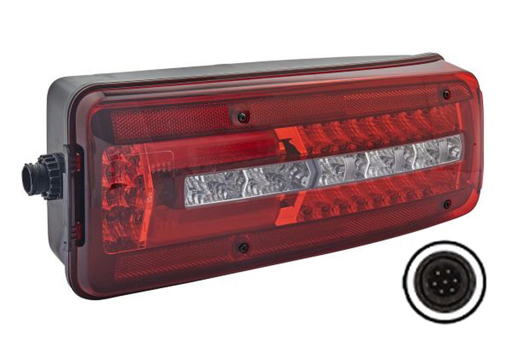 [2VP.012.381.061] Schlussleuchte Hella (3) Truck Full LED rechts 24V