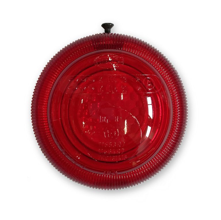 verre rouge