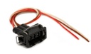 Câble AKBRS700W droite blanc/rouge/marron 3 pôles