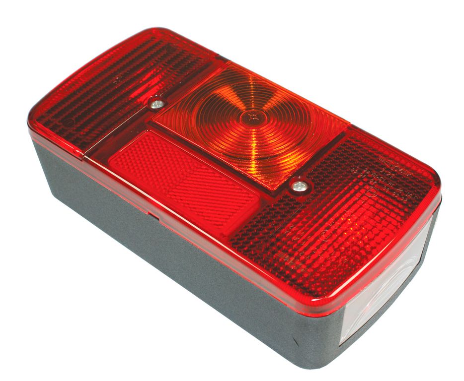 feu arrière gauche avec gomme 190 x 97 mm