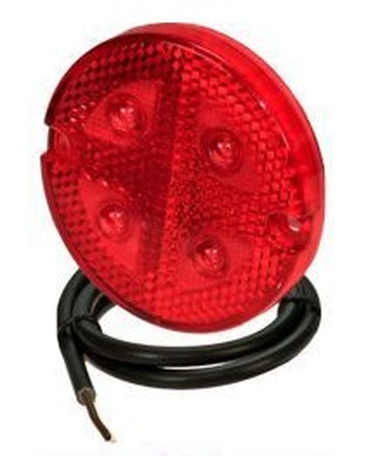 LED feu arrière, -gabarit PRO-BUTTON  12/24V
