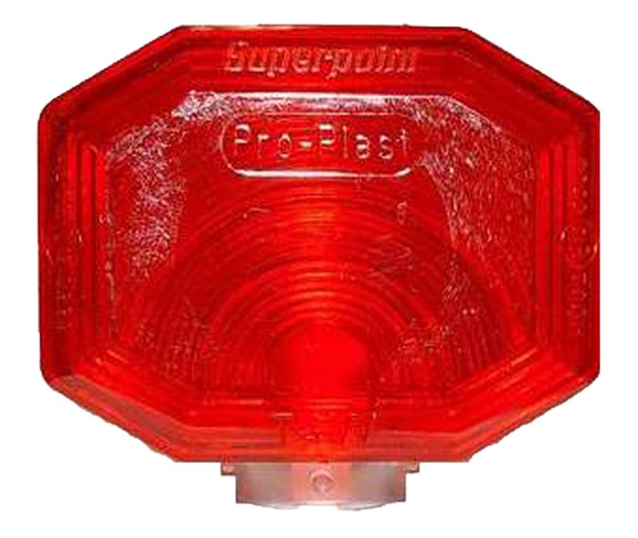 [40.153.104] Ersatzglas rot/weiss SUPERPOINT