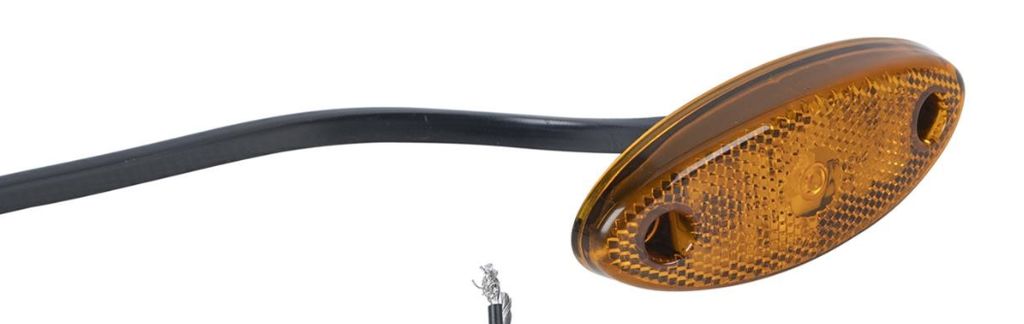 Feu de position orange LED RUBBOLITE 12/24 m câble