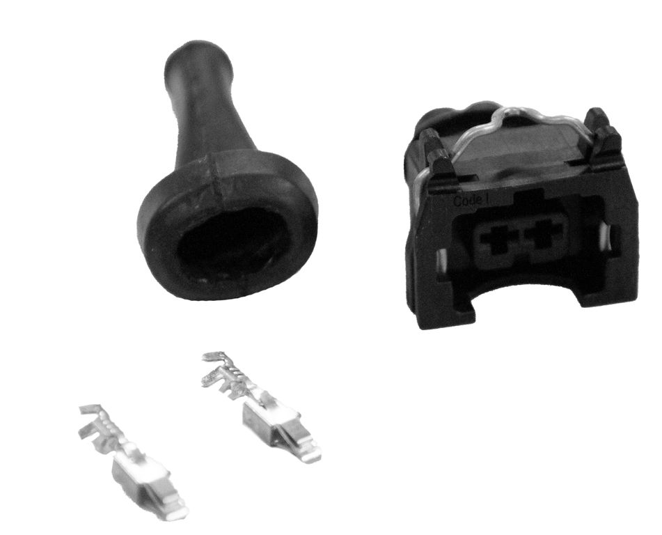 Stecker- Set 2-polig AMP einfach (D13876)