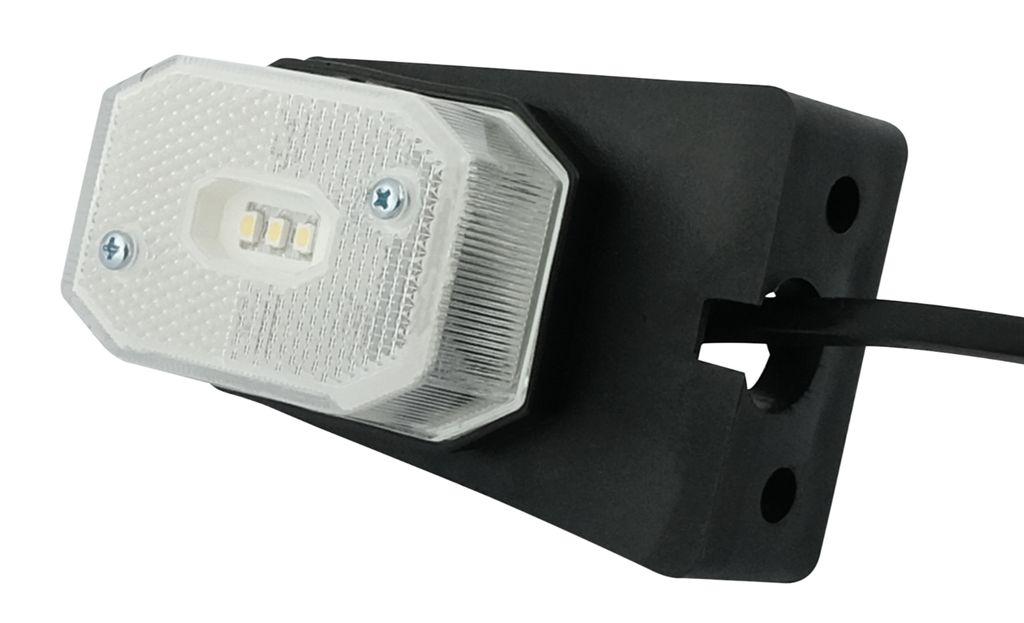 LED Positionsleuchte Fristom FT-001BI weiss 12-24V