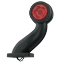 LED feu de gabarit WAS 12/24V rouge/blanc gauche